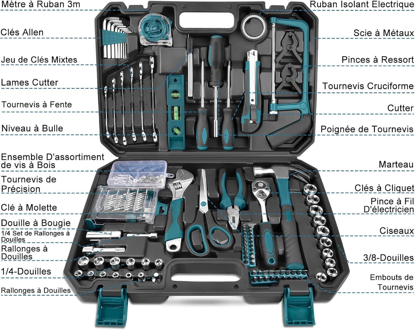 Mallette à Outils 257 Pièces