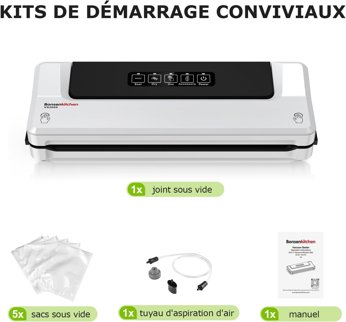 Machine Sous Vide Alimentaire 4 en 1